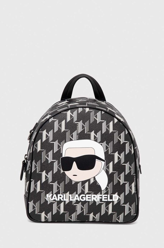 Рюкзак Karl Lagerfeld женский цвет чёрный маленький узорный | ANSWEAR.ua