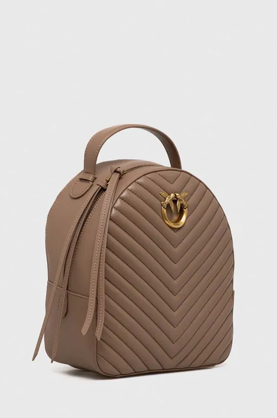 Кожаный рюкзак Pinko Answear Exclusive коричневый