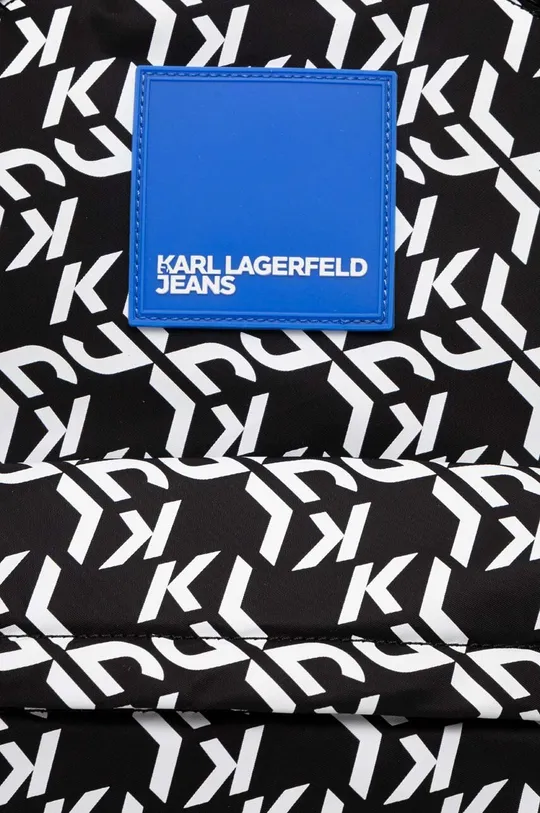 Ruksak Karl Lagerfeld Jeans Základná látka: 95 % Recyklovaný polyamid, 3 % Recyklovaný polyester, 2 % Polyuretán Podšívka: 100 % Recyklovaný polyester