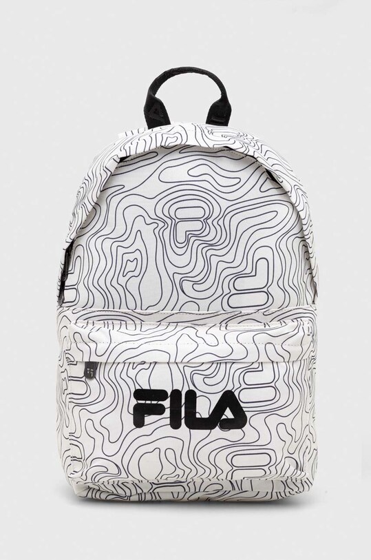 Детский рюкзак Fila цвет белый большой узорный | ANSWEAR.ua