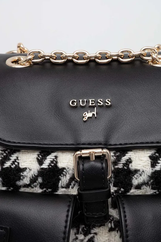 Παιδικό σακίδιο Guess Κύριο υλικό: 95% Πολυεστέρας, 3% Μεταλλικές ίνες, 2% Βαμβάκι Φόδρα: 100% Πολυεστέρας Φινίρισμα: 100% Poliuretan