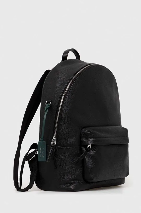 Кожаный рюкзак Coccinelle чёрный