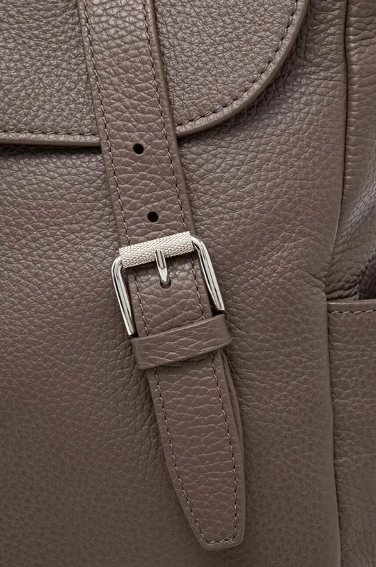 hnedá Kožený ruksak Coccinelle