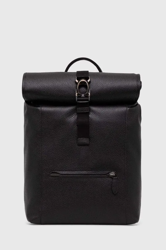 čierna Kožený ruksak Coach 0 Pánsky