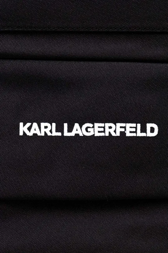 Σακίδιο πλάτης Karl Lagerfeld Κύριο υλικό: 95% Ανακυκλωμένος πολυεστέρας, 5% Poliuretan Φόδρα: 100% Ανακυκλωμένος πολυεστέρας