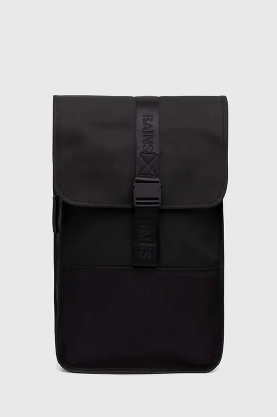 fekete Rains hátizsák 14400 Backpacks Uniszex