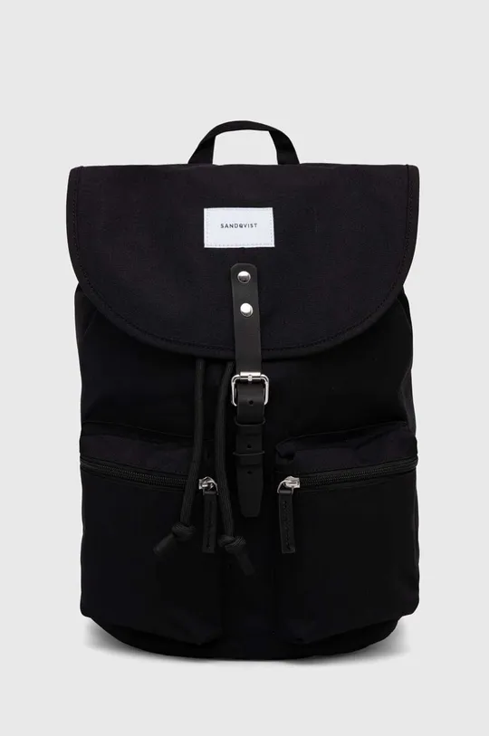 black Sandqvist backpack Roald Unisex