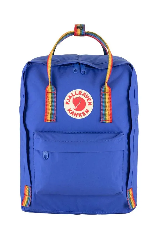 blue Fjallraven backpack Kanken Rainbow Unisex