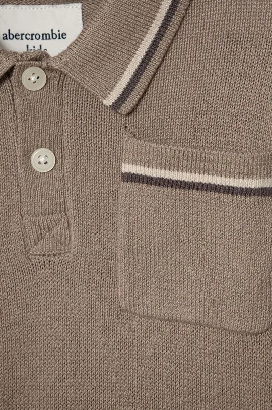 Abercrombie & Fitch sweter dziecięcy 60 % Bawełna, 40 % Poliester 