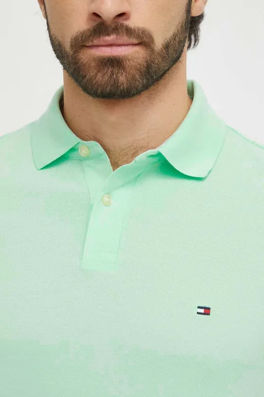 zelená Polo tričko Tommy Hilfiger