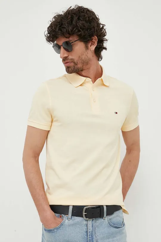 zlatna Polo majica Tommy Hilfiger Muški