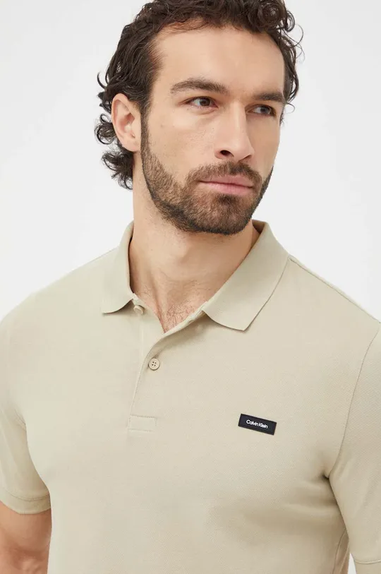 Polo tričko Calvin Klein 96 % Bavlna, 4 % Elastan