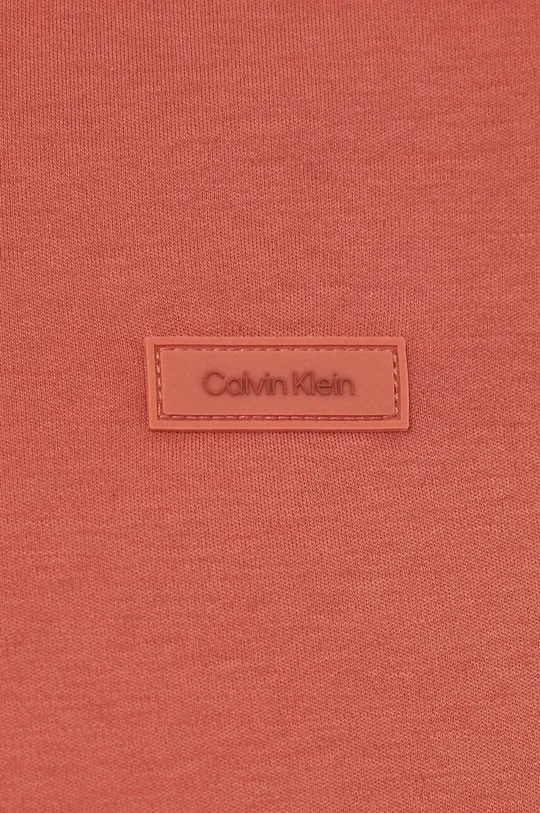 πορτοκαλί Βαμβακερό μπλουζάκι πόλο Calvin Klein