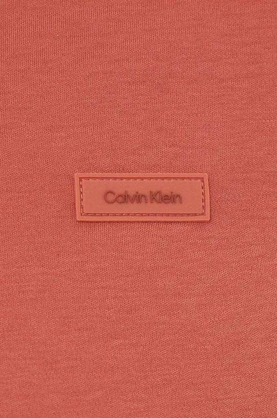 narancssárga Calvin Klein pamut póló