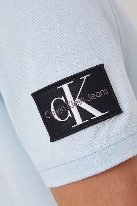 Bavlnené polo tričko Calvin Klein Jeans Pánsky