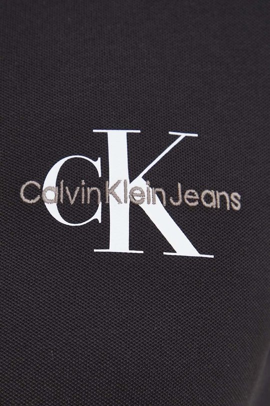 чёрный Поло Calvin Klein Jeans