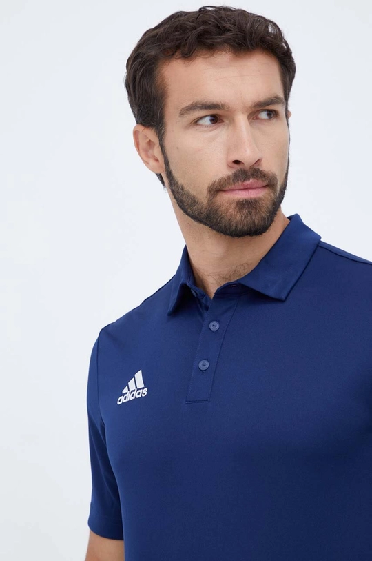 tmavomodrá Tréningová polokošeľa adidas Performance Entrada 22