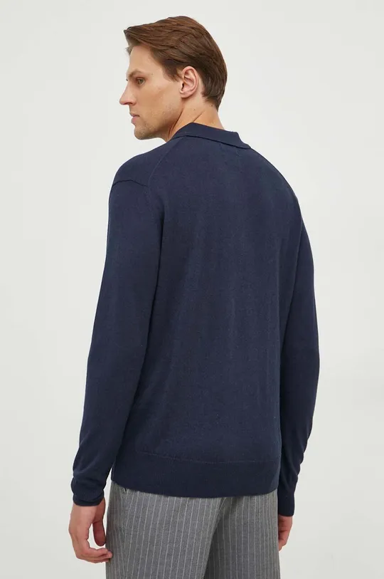La Martina sweter z domieszką wełny 85 % Bawełna, 15 % Wełna