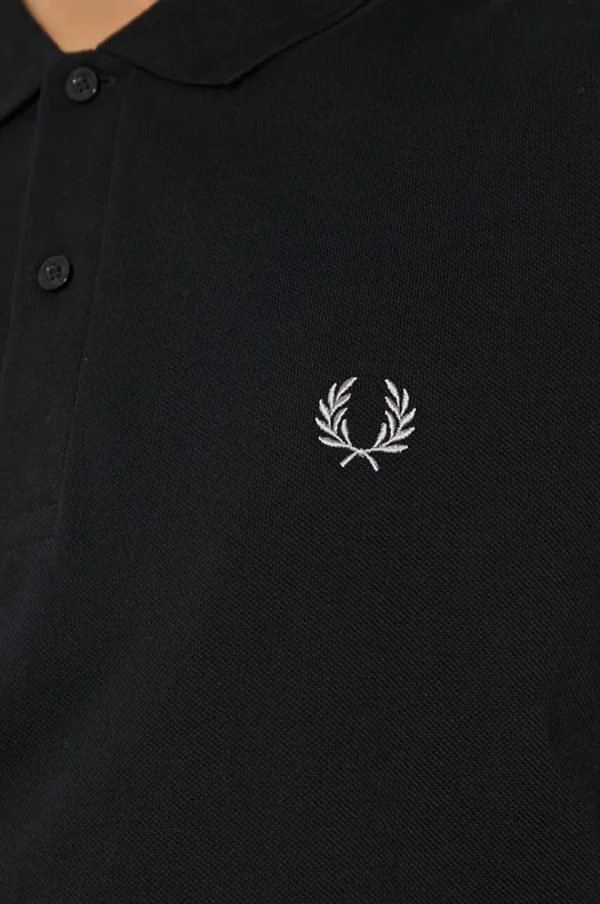 Fred Perry cotton longsleeve top