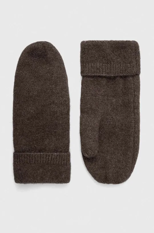 brown Samsoe Samsoe wool gloves Women’s