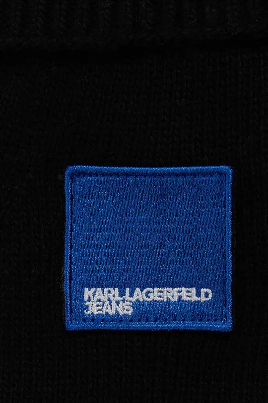 Γάντια με μείγμα κασμίρ Karl Lagerfeld Jeans 50% Νάιλον, 40% Βισκόζη, 5% Κασμίρι, 5% Μαλλί