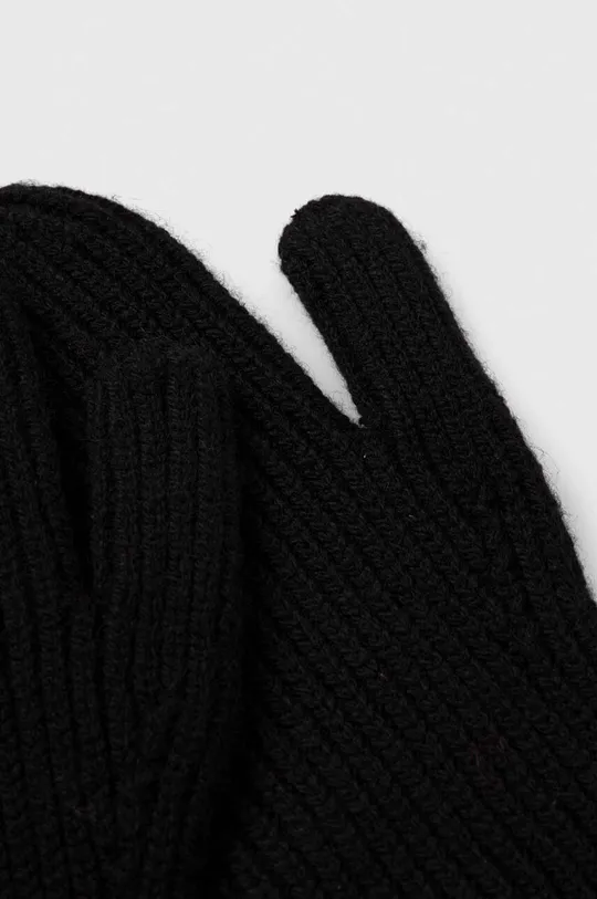 Vlnené rukavice By Malene Birger čierna