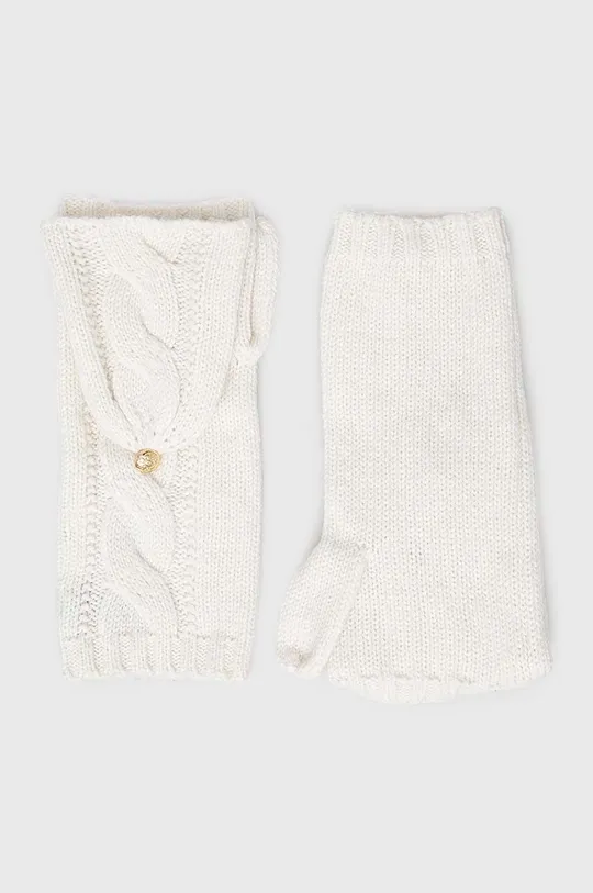 λευκό Γάντια από μείγμα μαλλιού Lauren Ralph Lauren Γυναικεία