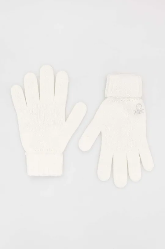λευκό Παιδικά γάντια United Colors of Benetton Για κορίτσια