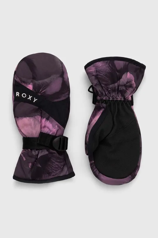 чорний Дитячі лижні рукавички Roxy Jetty Girl mitt MTTN Для дівчаток