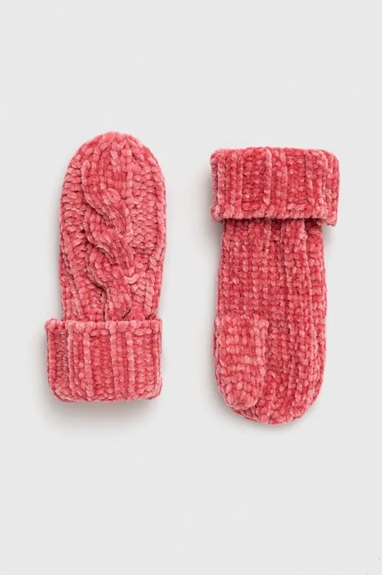 ροζ Παιδικά γάντια United Colors of Benetton Για κορίτσια