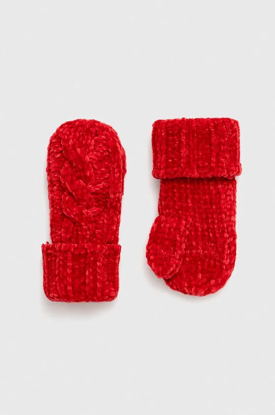 червоний Дитячі рукавички United Colors of Benetton Для дівчаток