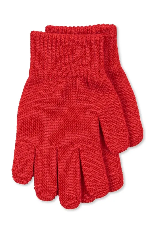 Detské rukavice Konges Sløjd 3-pak ružová