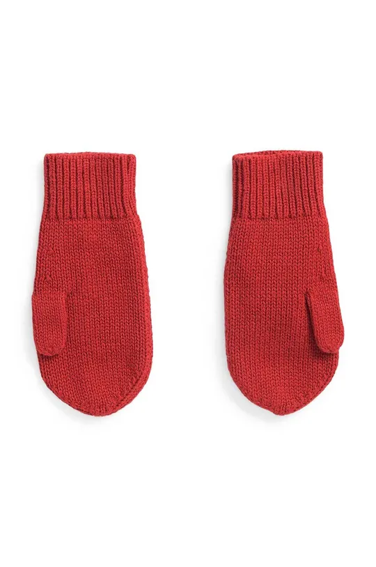 Παιδικά γάντια Polo Ralph Lauren κόκκινο