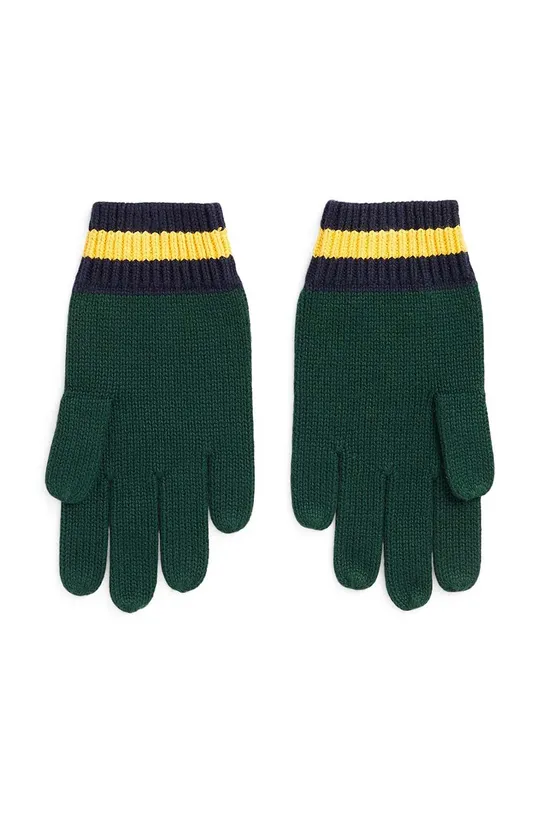 Detské rukavice Polo Ralph Lauren zelená