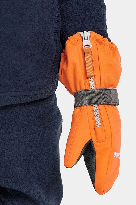 Dětské lyžařské rukavice Didriksons BIGGLES ZIP MITTEN 505029 oranžová