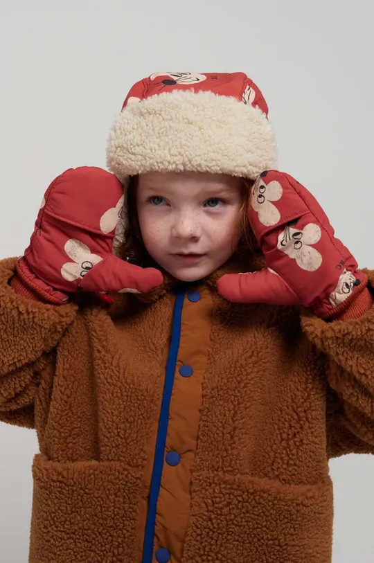 brązowy Bobo Choses rękawiczki dziecięce Dziecięcy