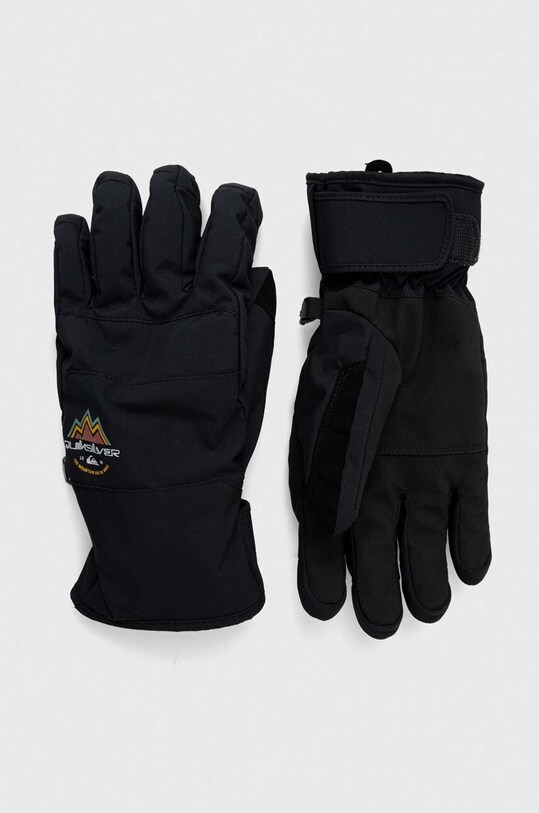 Горнолыжные перчатки Quiksilver Cross цвет чёрный | ANSWEAR.ua