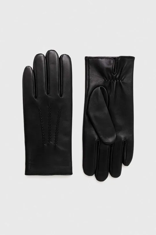 μαύρο Δερμάτινα γάντια Tiger Of Sweden Ανδρικά