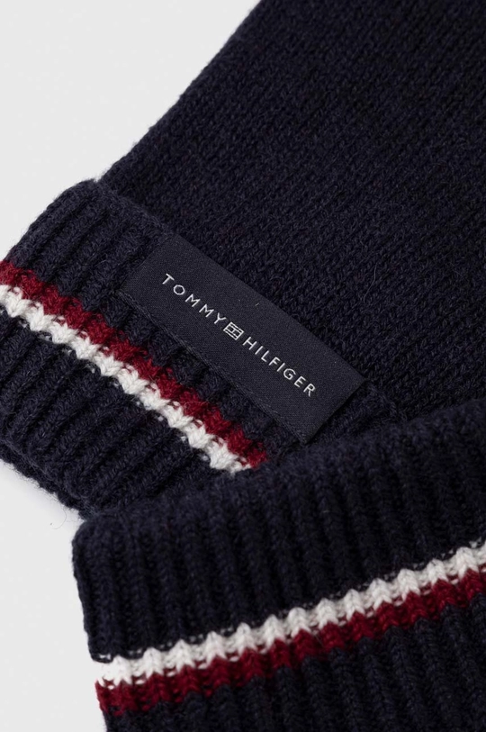 Γάντια από μείγμα μαλλιού Tommy Hilfiger 51% Βαμβάκι, 49% Μαλλί