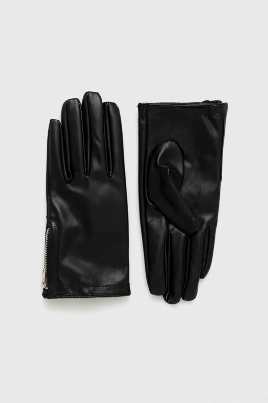 чёрный Перчатки Sisley Unisex