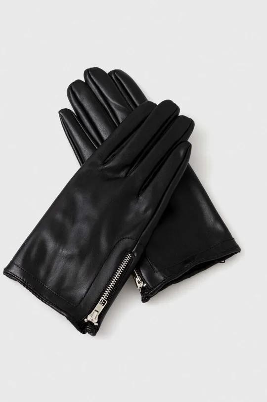 Rokavice Sisley črna