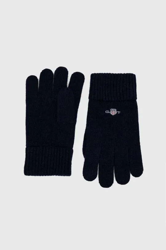 темно-синій Вовняні рукавички Gant Unisex