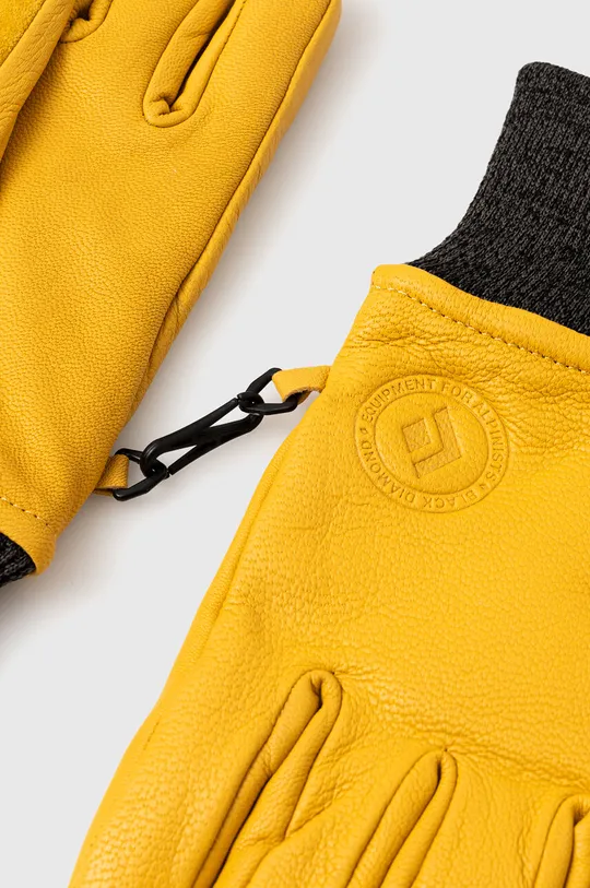 Γάντια σκι Black Diamond Dirt Bag κίτρινο