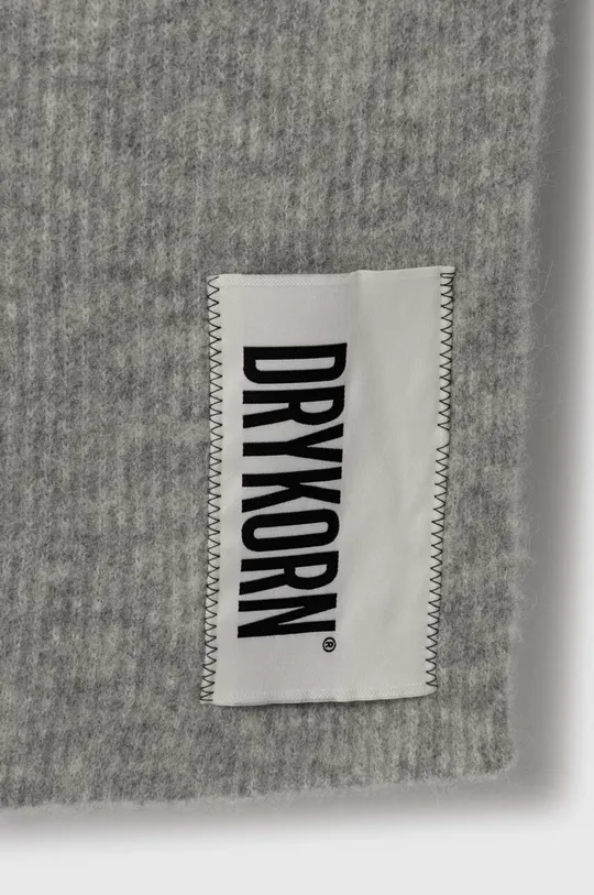Вовняний шарф Drykorn сірий