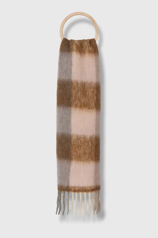 marrone Marella sciarpacon aggiunta di lana Donna