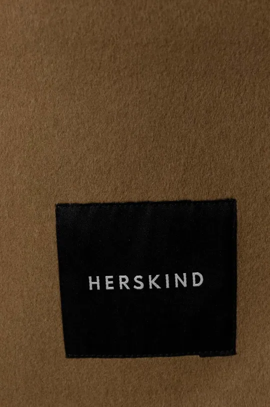 Vlnený šál Herskind hnedá