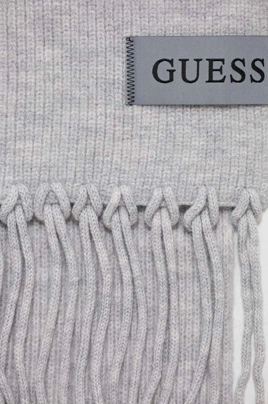 Μαντήλι από μείγμα μαλλιού Guess γκρί