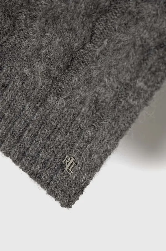 Lauren Ralph Lauren sciarpacon aggiunta di lana grigio