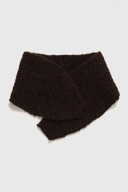 Lovechild sciarpa in lana marrone