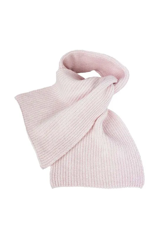 рожевий Дитячий шарф з домішкою вовни Jamiks ALMA Для дівчаток